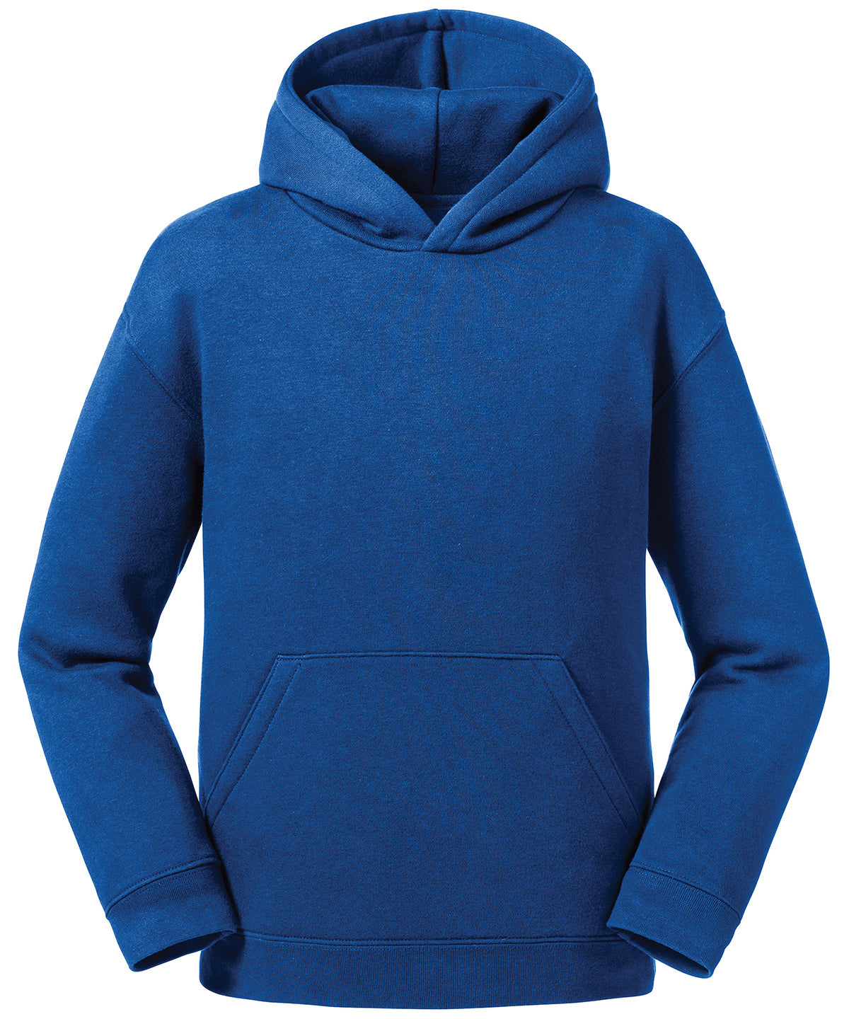 Tryck din logga på Hoodies från Russell Europe - Anpassa Russell Europe - Äkta Hoodie för Barn i färgen Royal för företag, föreningar och privatpersoner