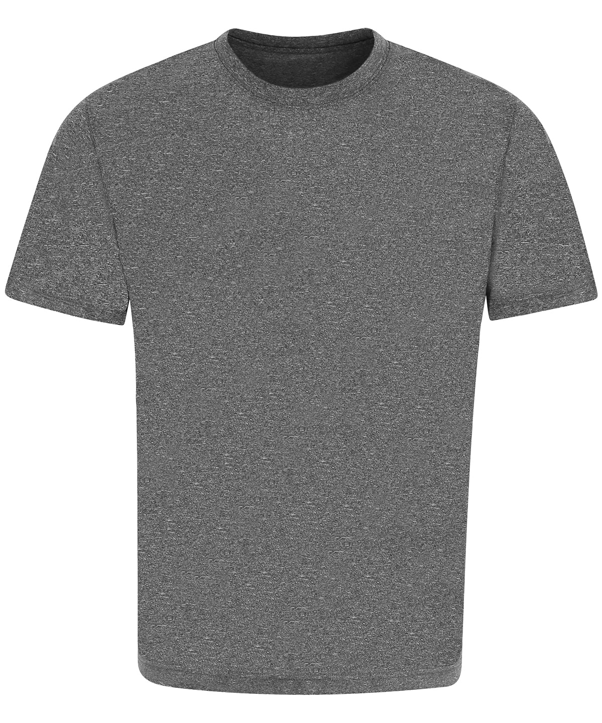 Tryck din logga på T-shirts från AWDis Just Cool - Anpassa Cool Urban Marl T i färgen Mörkgrå för företag, föreningar och privatpersoner