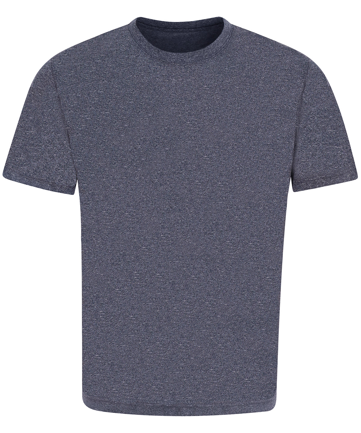 Tryck din logga på T-shirts från AWDis Just Cool - Anpassa Cool Urban Marl T i färgen Marinblå för företag, föreningar och privatpersoner