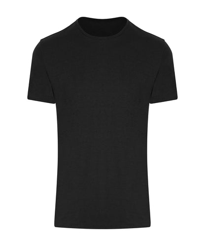 Tryck din logga på T-shirts från AWDis Just Cool - Anpassa Cool Urban Fitness T-Shirt i färgen Svart för företag, föreningar och privatpersoner
