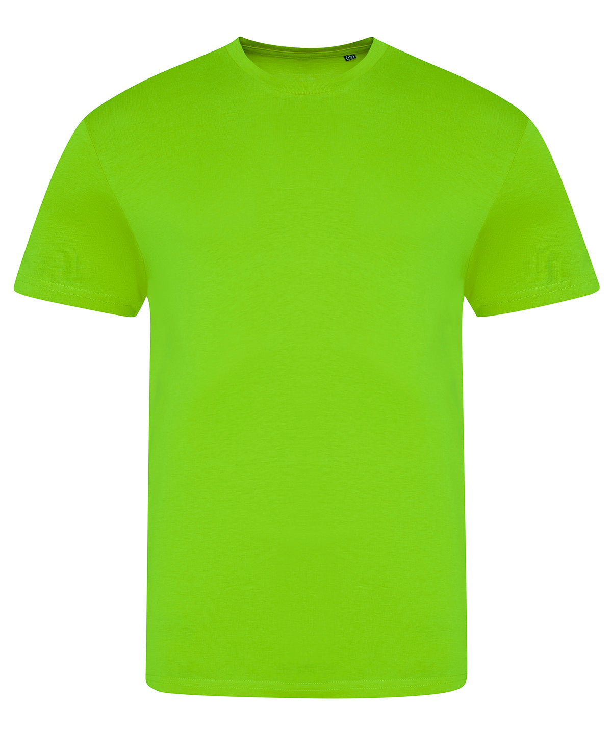 Tryck din logga på T-shirts från AWDis Just T's - Anpassa Electric Triblend T-Shirt i färgen Neon grön för företag, föreningar och privatpersoner