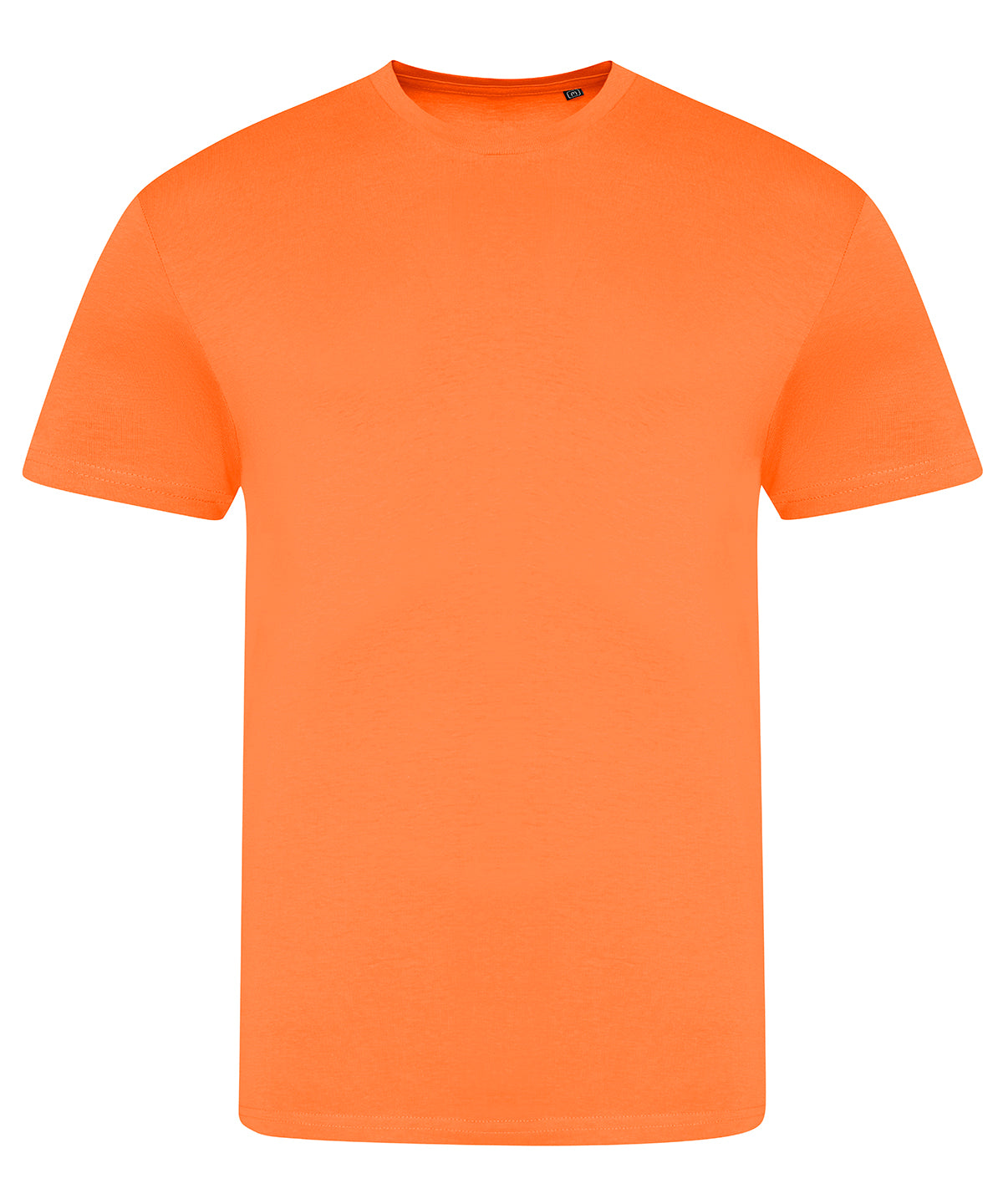 Tryck din logga på T-shirts från AWDis Just T's - Anpassa Electric Triblend T-Shirt i färgen Neon orange för företag, föreningar och privatpersoner
