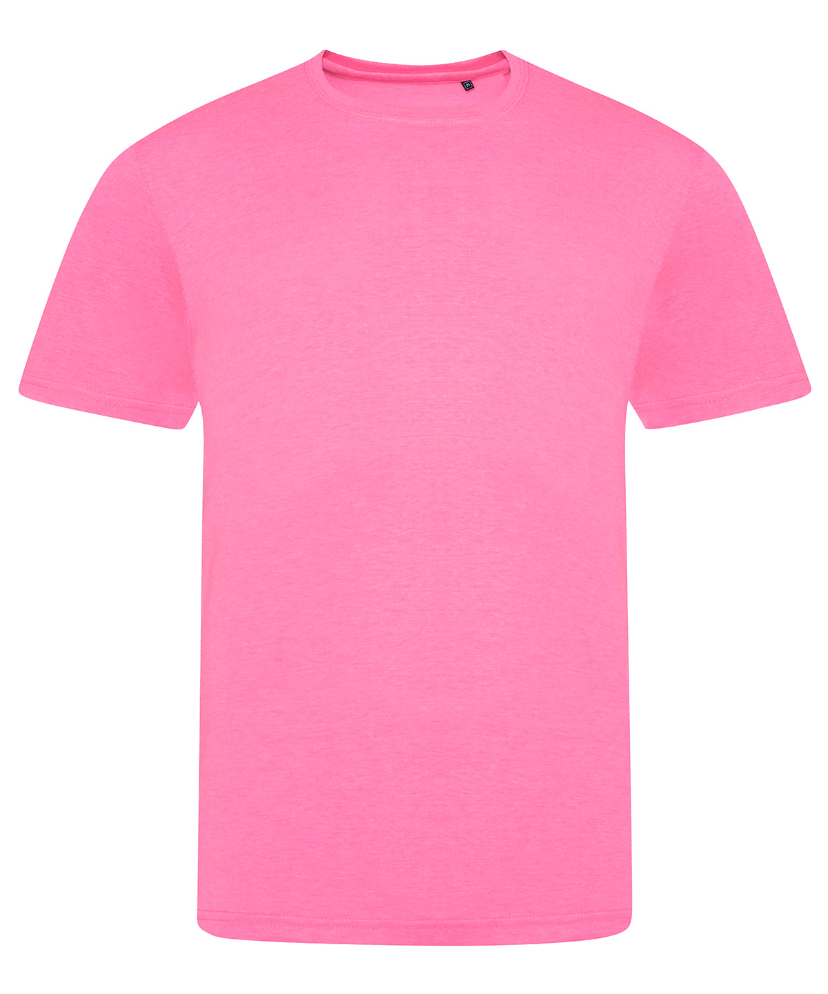 Tryck din logga på T-shirts från AWDis Just T's - Anpassa Electric Triblend T-Shirt i färgen Mellanrosa för företag, föreningar och privatpersoner