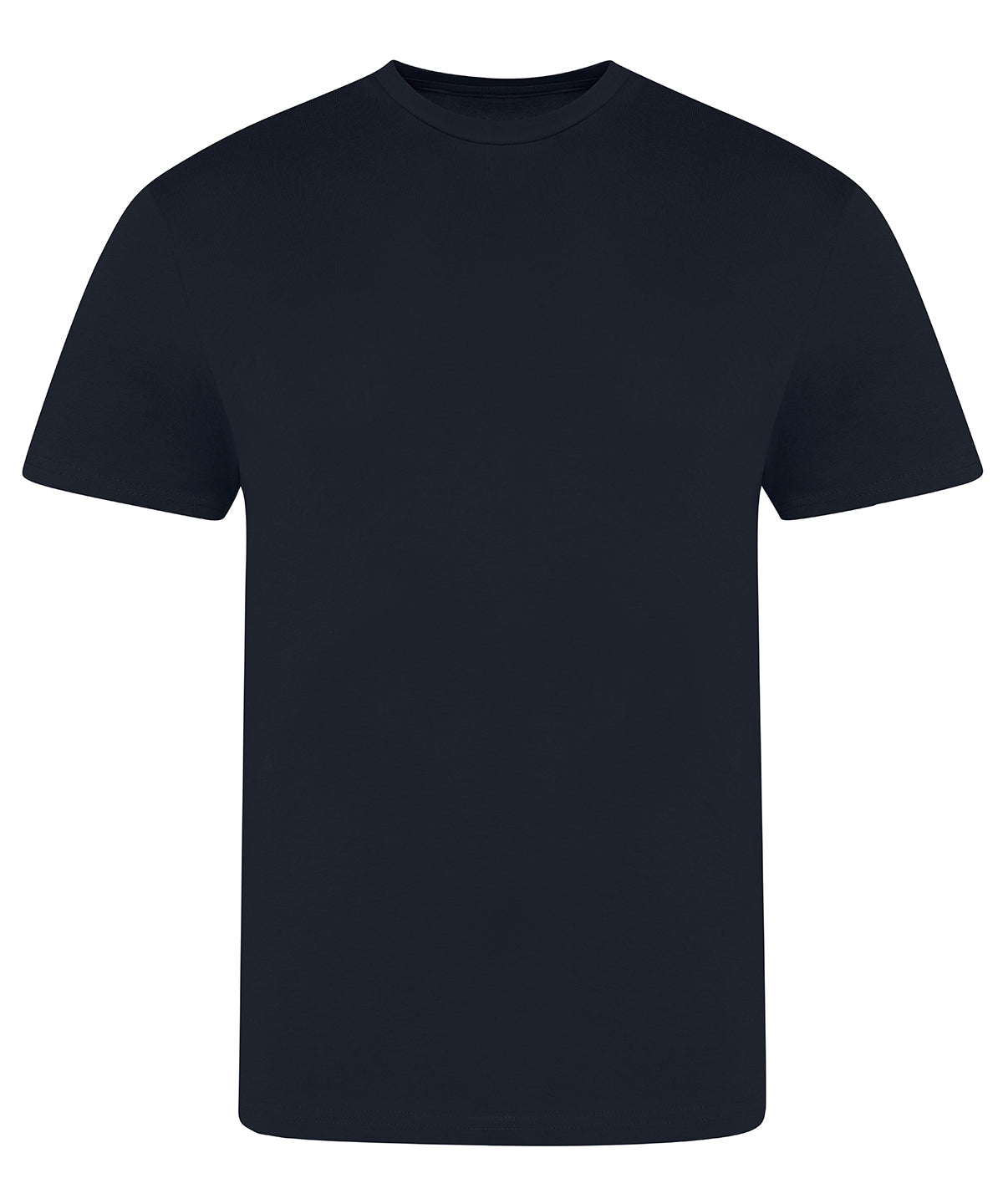 Tryck din logga på T-shirts från AWDis Just T's - Anpassa The 100 Men´s T i färgen Marinblå för företag, föreningar och privatpersoner