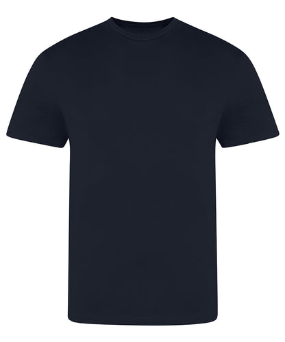 Tryck din logga på T-shirts från AWDis Just T's - Anpassa The 100 Men´s T i färgen Marinblå för företag, föreningar och privatpersoner