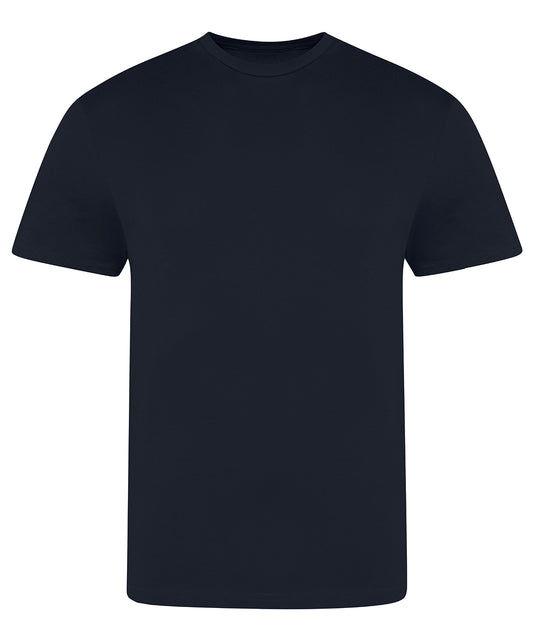 Tryck din logga på T-shirts från AWDis Just T's - Anpassa The 100 Men´s T i färgen Marinblå för företag, föreningar och privatpersoner
