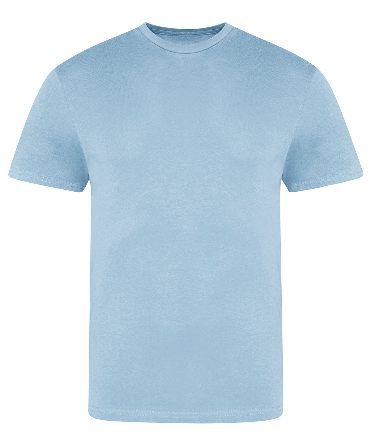 Tryck din logga på T-shirts från AWDis Just T's - Anpassa The 100 Men´s T i färgen Himmelblå för företag, föreningar och privatpersoner