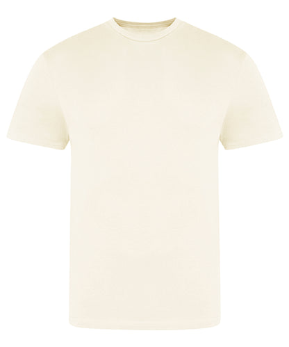 Tryck din logga på T-shirts från AWDis Just T's - Anpassa The 100 Men´s T i färgen Off Vit för företag, föreningar och privatpersoner