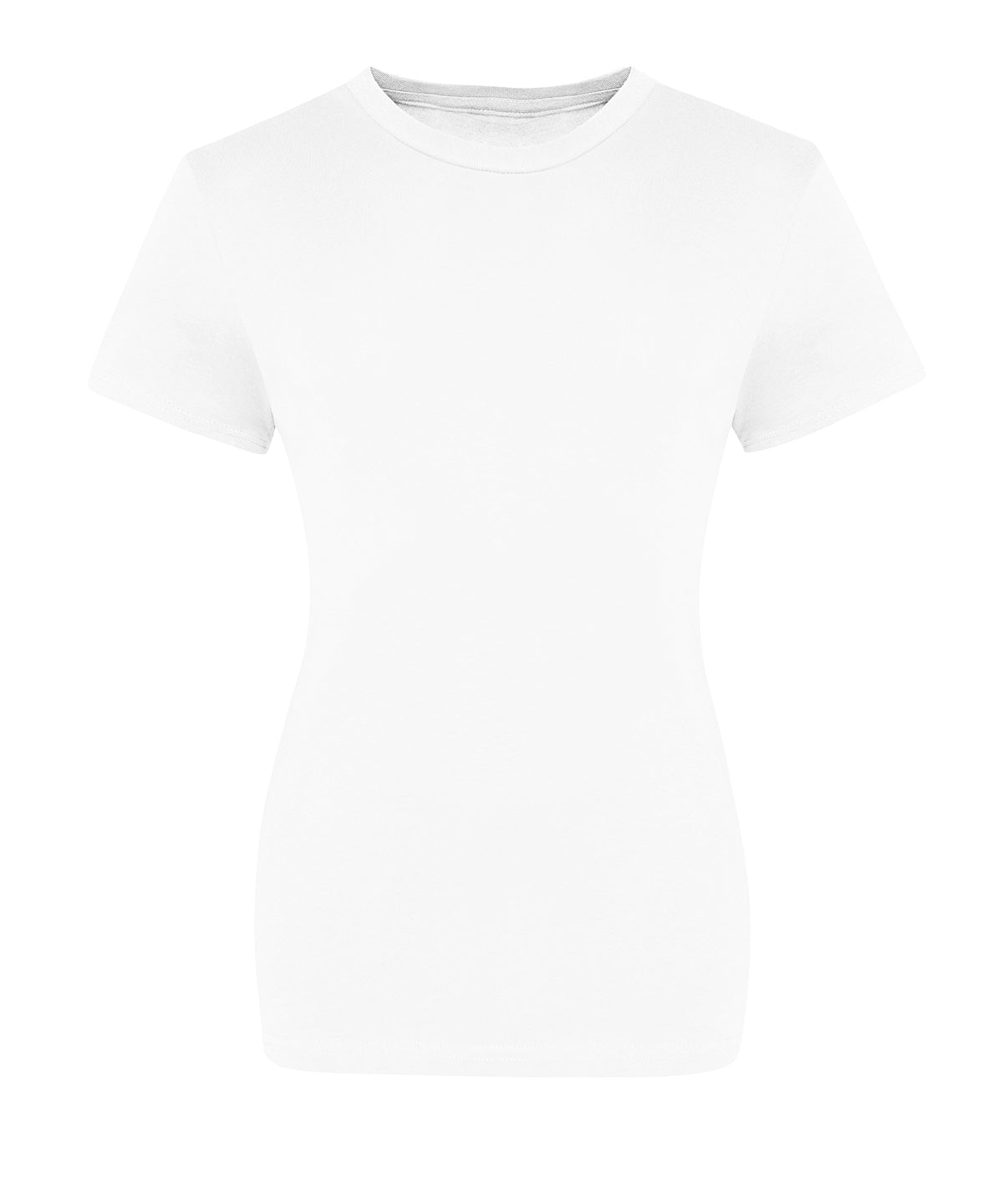 Tryck din logga på T-shirts från AWDis Just T's - Anpassa The 100 Girls T i färgen Vit för företag, föreningar och privatpersoner