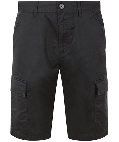 Tryck din logga på Shorts från ProRTX - Anpassa Pro cargo shorts i färgen Svart för företag, föreningar och privatpersoner