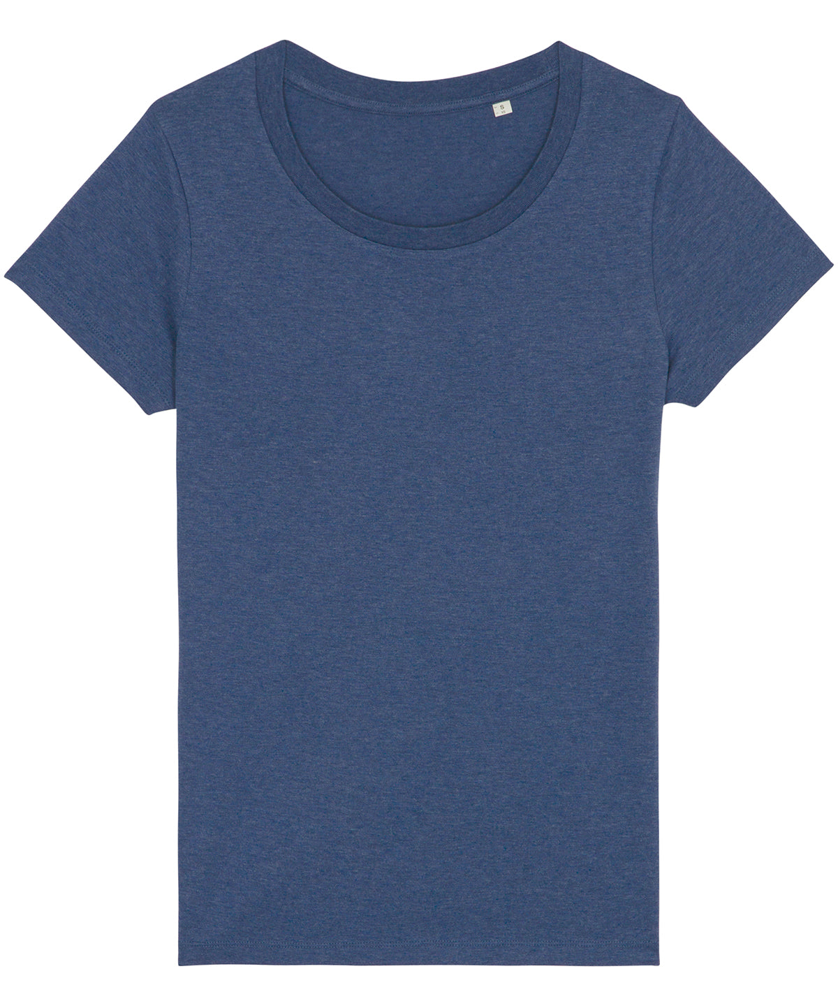 Tryck din logga på T-shirts från Stanley/Stella - Anpassa Stella Jazzer – The Essential T-shirt, Dam i färgen Mörk lila för företag, föreningar och privatpersoner
