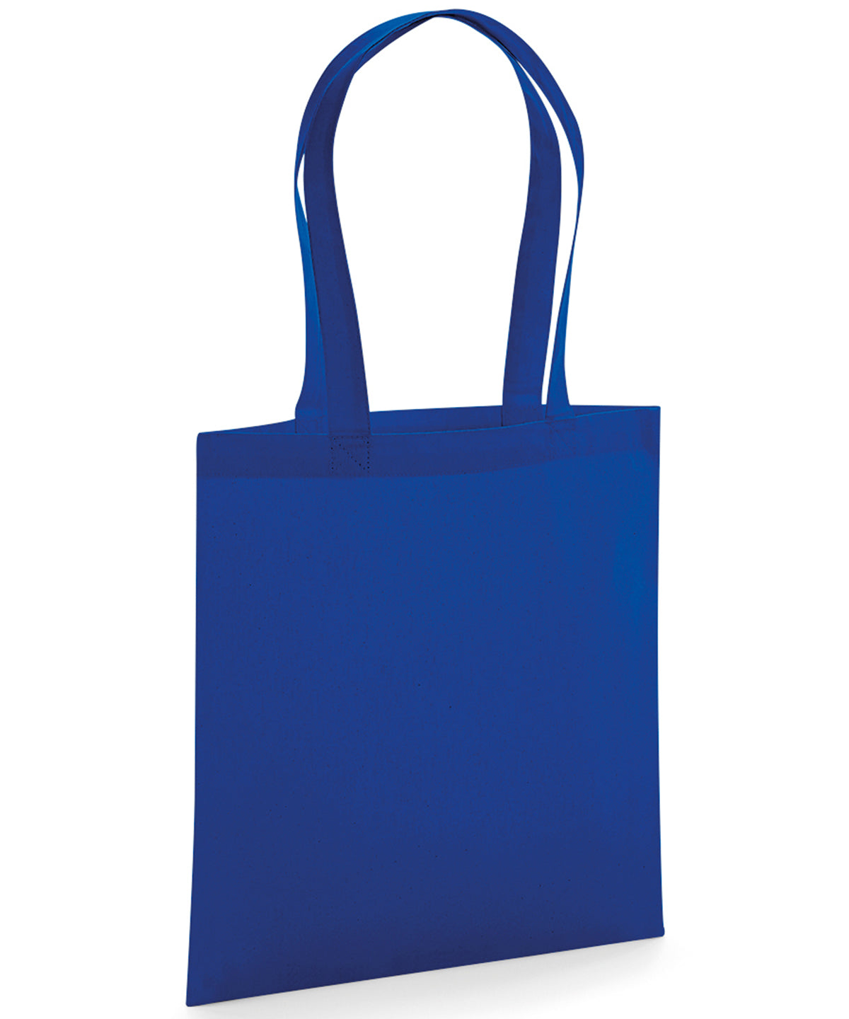 Tryck din logga på Väskor från Westford Mill - Anpassa EarthAware Organic Marina Tote i färgen Royal One Size för företag, föreningar och privatpersoner