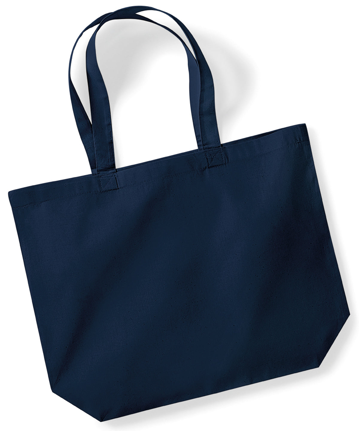 Tryck din logga på Väskor från Westford Mill - Anpassa EarthAware Organic Marina Tote i färgen Marinblå One Size för företag, föreningar och privatpersoner