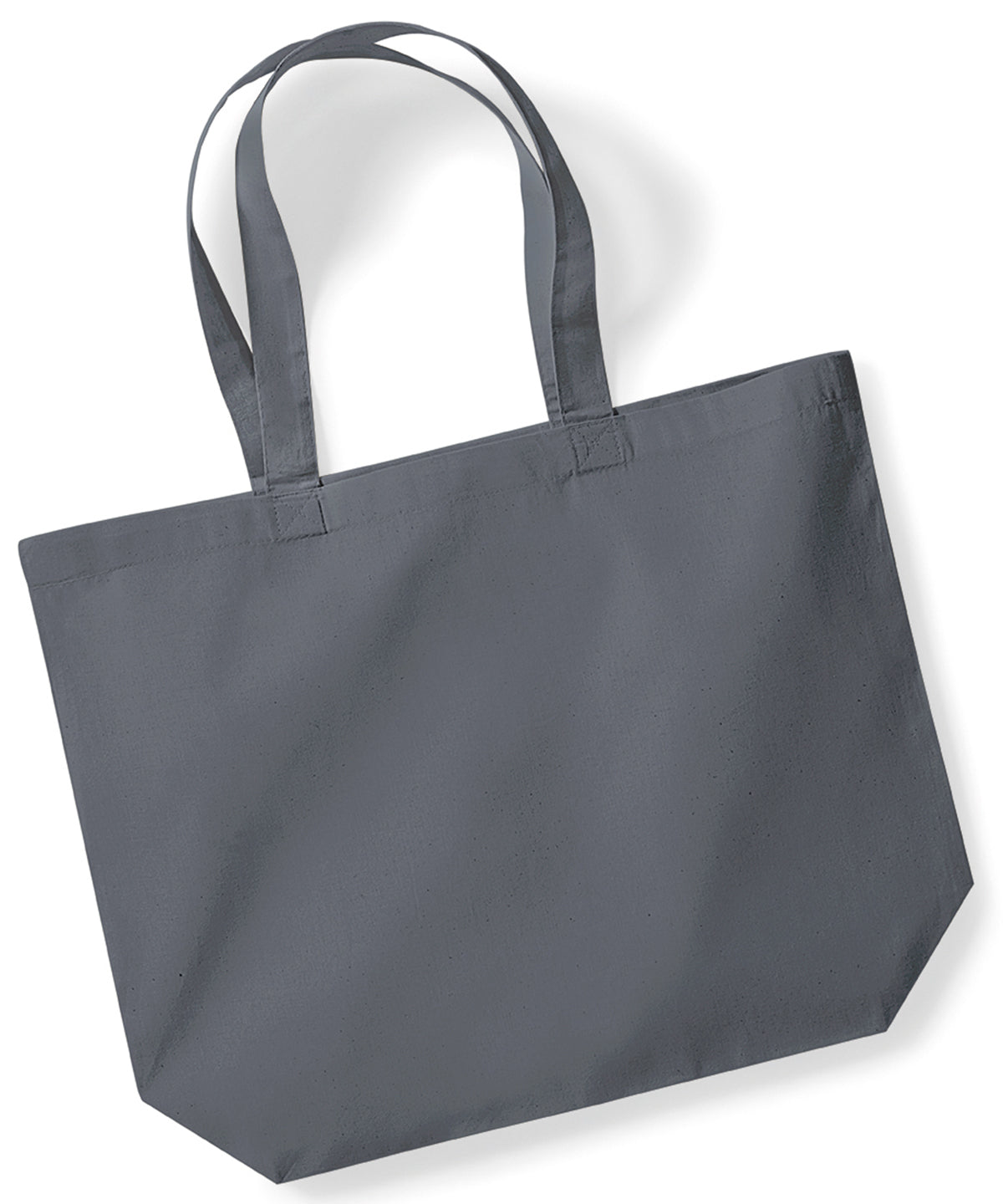 Tryck din logga på Väskor från Westford Mill - Anpassa EarthAware Organic Marina Tote i färgen Mörkgrå One Size för företag, föreningar och privatpersoner