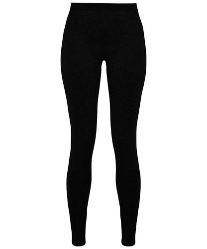 Tryck din logga på Leggings från Build Your Brand - Anpassa Leggings i stretchjersey för damer i färgen Svart för företag, föreningar och privatpersoner