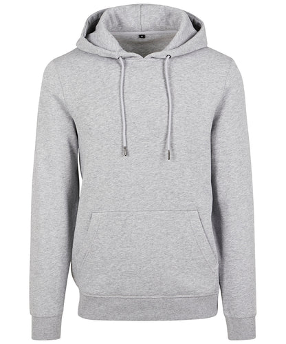 Tryck din logga på Hoodies från Build Your Brand - Anpassa Build Your Brand - Premium Hoodie i färgen Ljunggrå för företag, föreningar och privatpersoner
