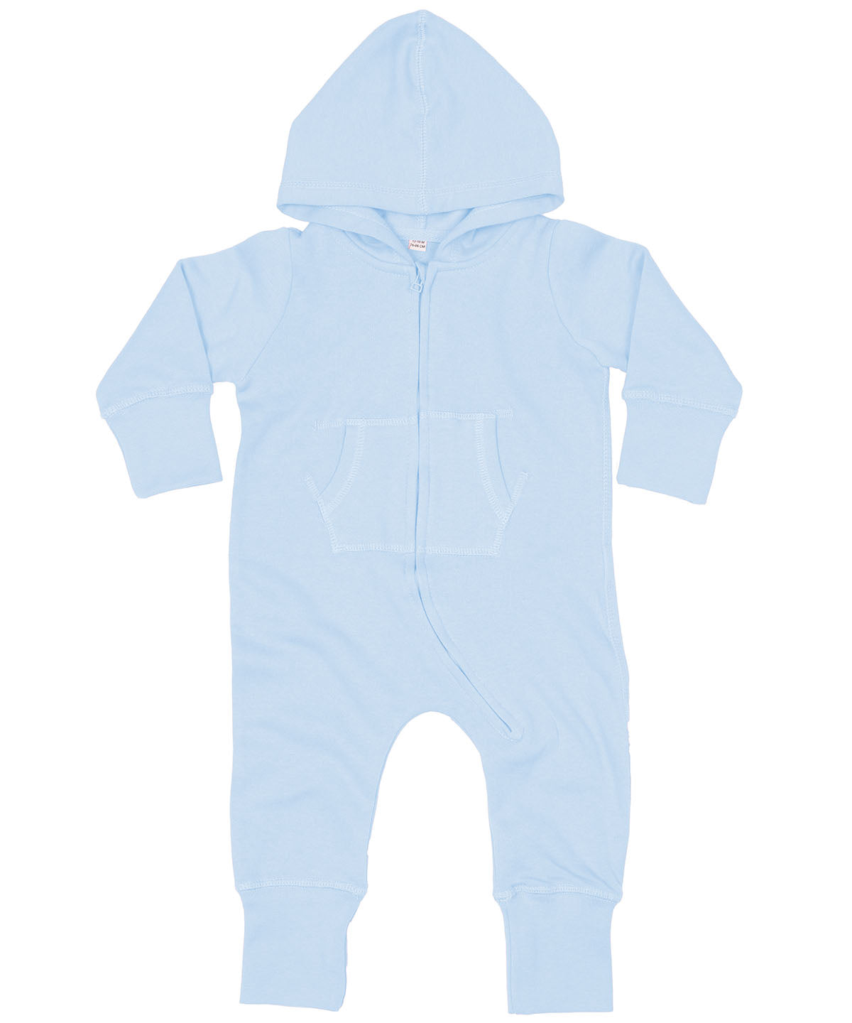 Tryck din logga på Jumpsuits från Babybugz - Anpassa Allt-i-ett för baby och småbarn i färgen Ljusblå för företag, föreningar och privatpersoner