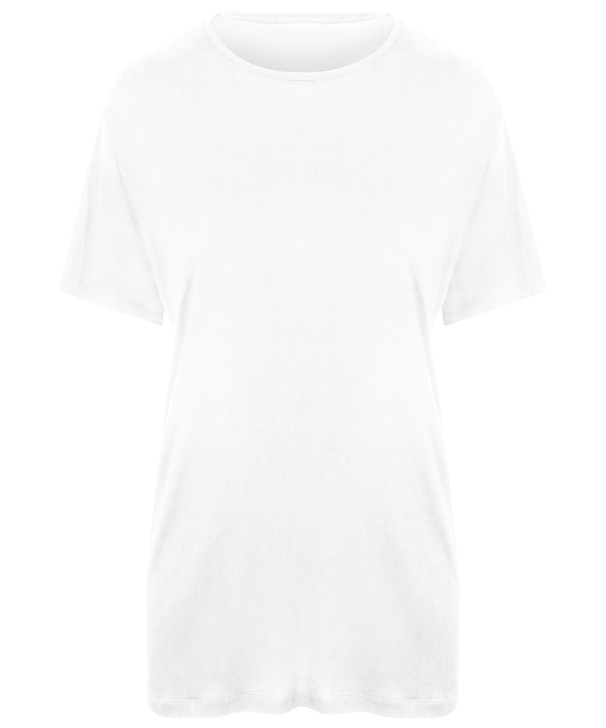 Tryck din logga på T-shirts från AWDis Ecologie - Anpassa Daintree EcoViscose T-Shirt i färgen Vit för företag, föreningar och privatpersoner