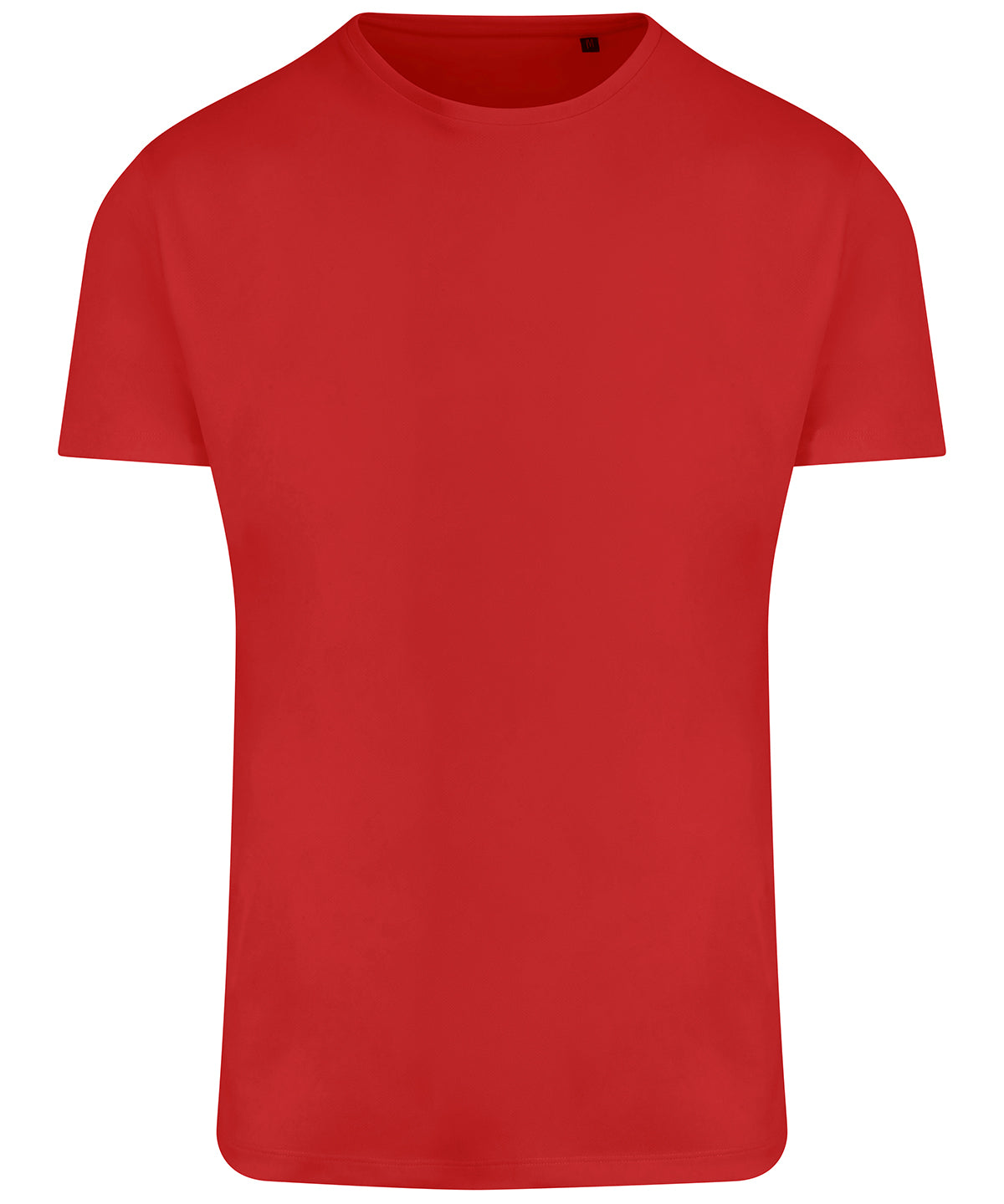 Tryck din logga på T-shirts från AWDis Ecologie - Anpassa Arrow Recycled Heavy Oversized T-Shirt i färgen Mellan röd för företag, föreningar och privatpersoner