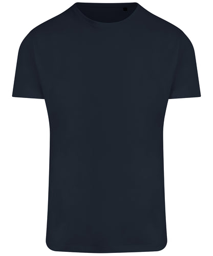 Tryck din logga på T-shirts från AWDis Ecologie - Anpassa Arrow Recycled Heavy Oversized T-Shirt i färgen Marinblå för företag, föreningar och privatpersoner