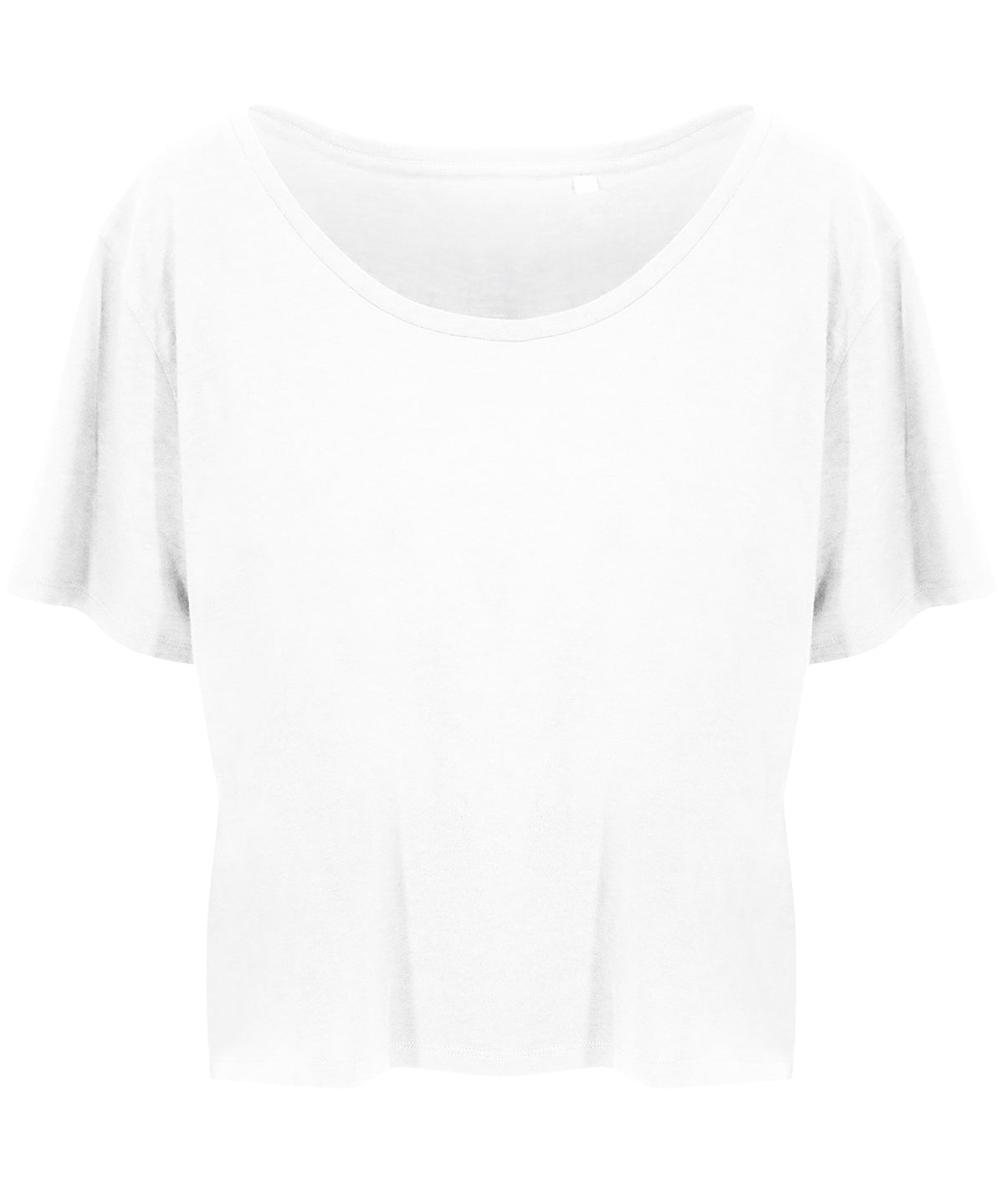 Tryck din logga på T-shirts från AWDis Ecologie - Anpassa Daintree EcoViscose T-shirt - Dam i färgen Vit för företag, föreningar och privatpersoner