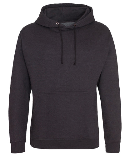 Tryck din logga på Hoodies från AWDis Just Hoods - Anpassa AWDis Just Hoods - College Hoodie i färgen Svart för företag, föreningar och privatpersoner
