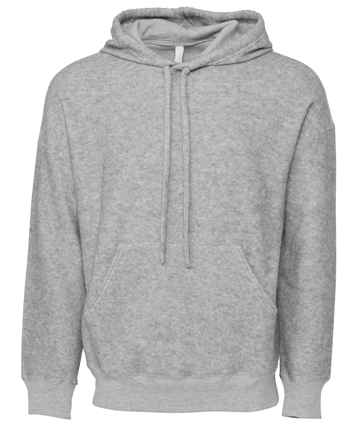 Tryck din logga på Hoodies från Bella Canvas - Anpassa Bella Canvas - Sueded Unisex Fleece Hoodie i färgen Ljunggrå för företag, föreningar och privatpersoner