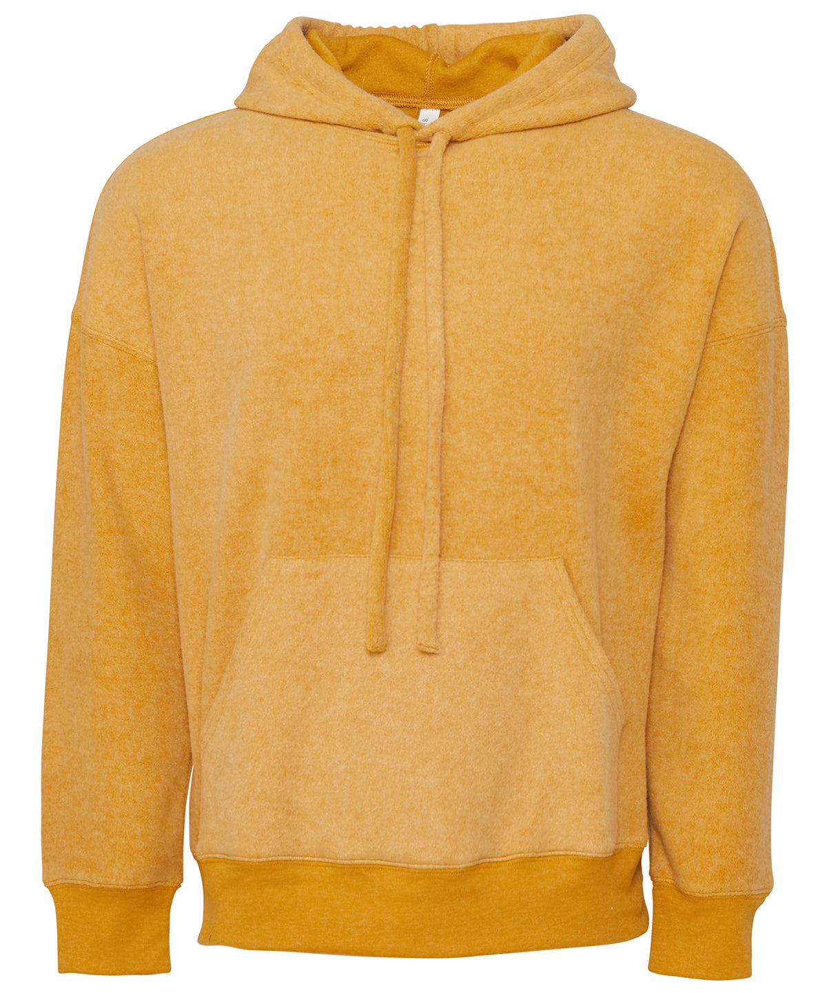 Tryck din logga på Hoodies från Bella Canvas - Anpassa Bella Canvas - Sueded Unisex Fleece Hoodie i färgen Senap för företag, föreningar och privatpersoner