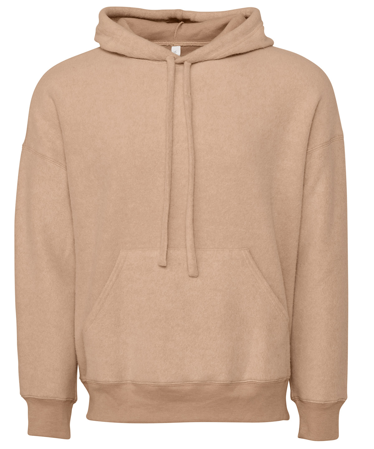 Tryck din logga på Hoodies från Bella Canvas - Anpassa Bella Canvas - Sueded Unisex Fleece Hoodie i färgen Tan för företag, föreningar och privatpersoner