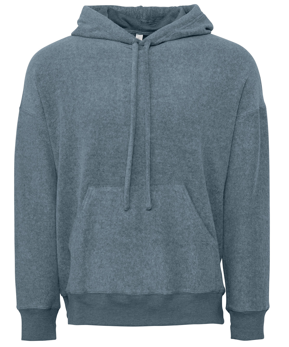 Tryck din logga på Hoodies från Bella Canvas - Anpassa Bella Canvas - Sueded Unisex Fleece Hoodie i färgen Mörkgrå för företag, föreningar och privatpersoner