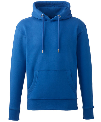 Tryck din logga på Hoodies från Anthem - Anpassa Anthem - Studio Hoodie i färgen Royal för företag, föreningar och privatpersoner