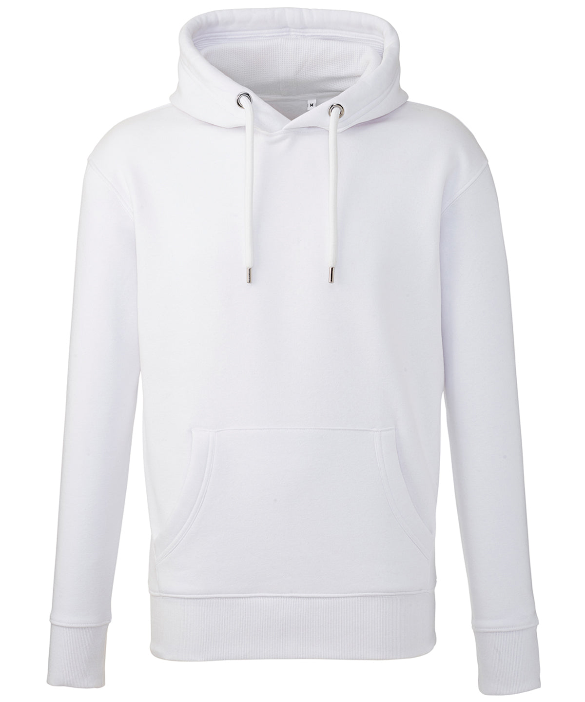 Tryck din logga på Hoodies från Anthem - Anpassa Anthem - Studio Hoodie i färgen Vit för företag, föreningar och privatpersoner