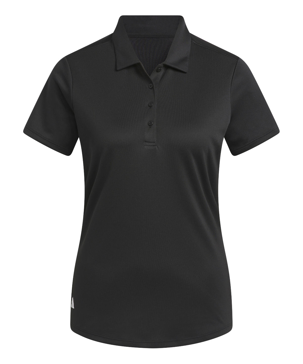 Tryck din logga på Piké från adidas - Anpassa adidas Performance Polo - Dam i färgen Svart för företag, föreningar och privatpersoner