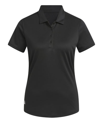 Tryck din logga på Piké från adidas - Anpassa adidas Performance Polo - Dam i färgen Svart för företag, föreningar och privatpersoner