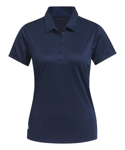 Tryck din logga på Piké från adidas - Anpassa adidas Performance Polo - Dam i färgen Marinblå för företag, föreningar och privatpersoner