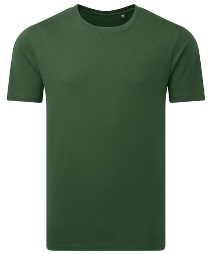 Tryck din logga på T-shirts från Anthem - Anpassa Anthem Midweight Tee i färgen Mörkgrön för företag, föreningar och privatpersoner