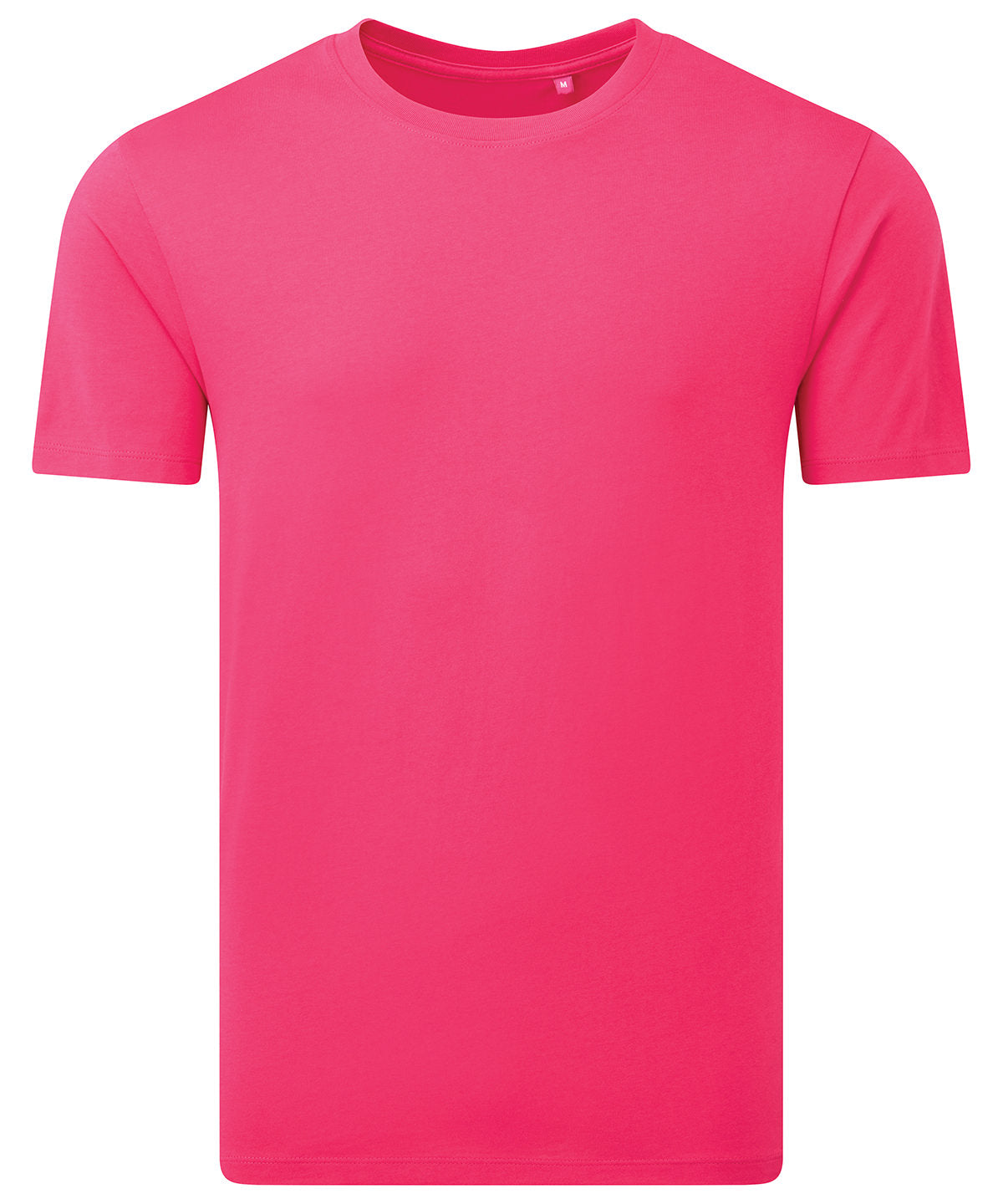 Tryck din logga på T-shirts från Anthem - Anpassa Anthem Midweight Tee i färgen Mörkrosa för företag, föreningar och privatpersoner