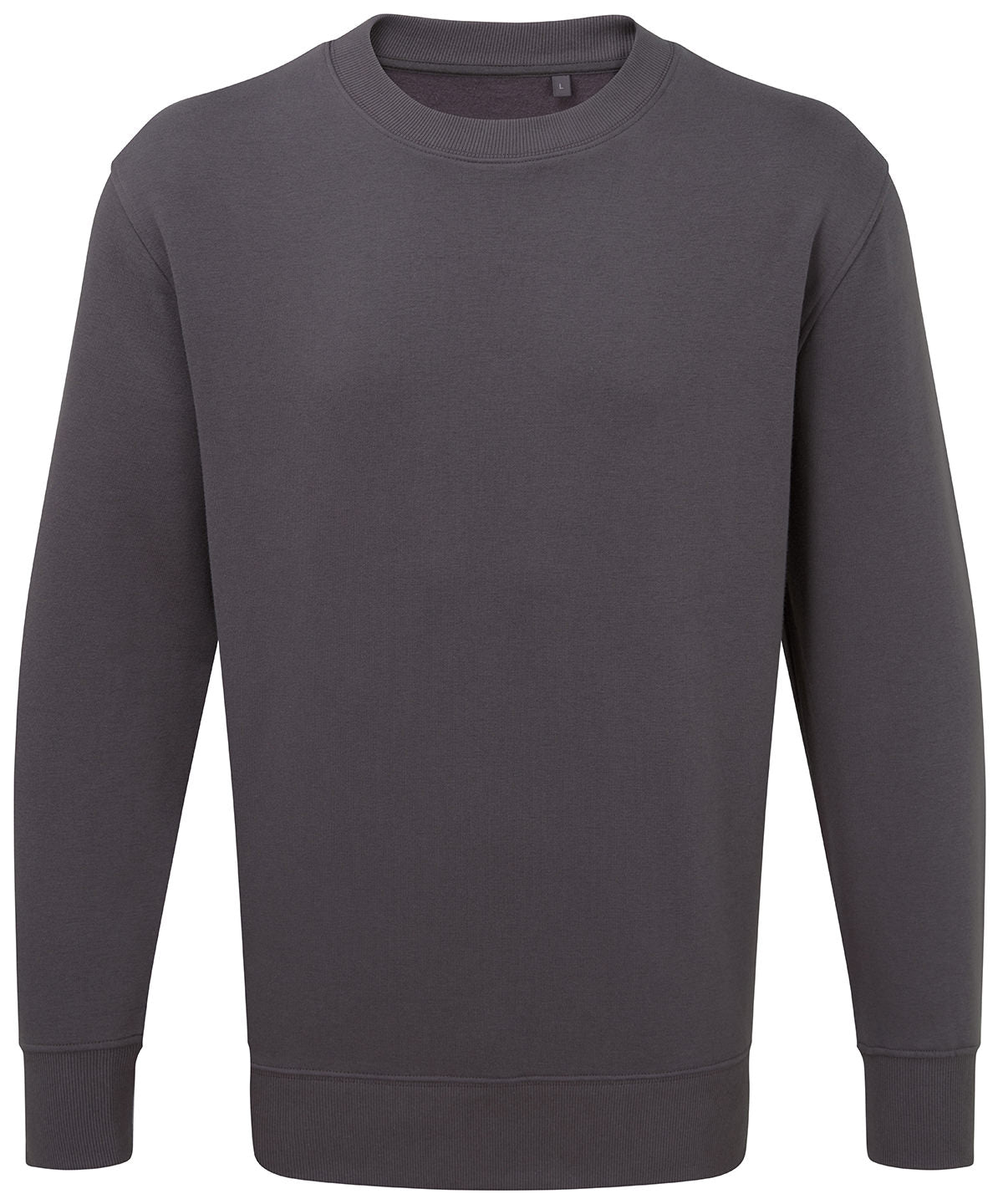Tryck din logga på Sweatshirts från Anthem - Anpassa Anthem - Sweatshirt i färgen Mörkgrå för företag, föreningar och privatpersoner