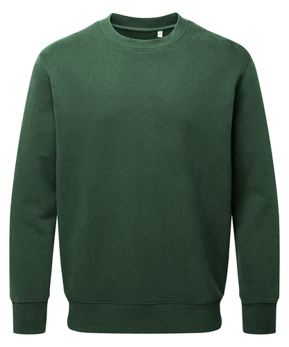 Tryck din logga på Sweatshirts från Anthem - Anpassa Anthem - Sweatshirt i färgen Mörkgrön för företag, föreningar och privatpersoner