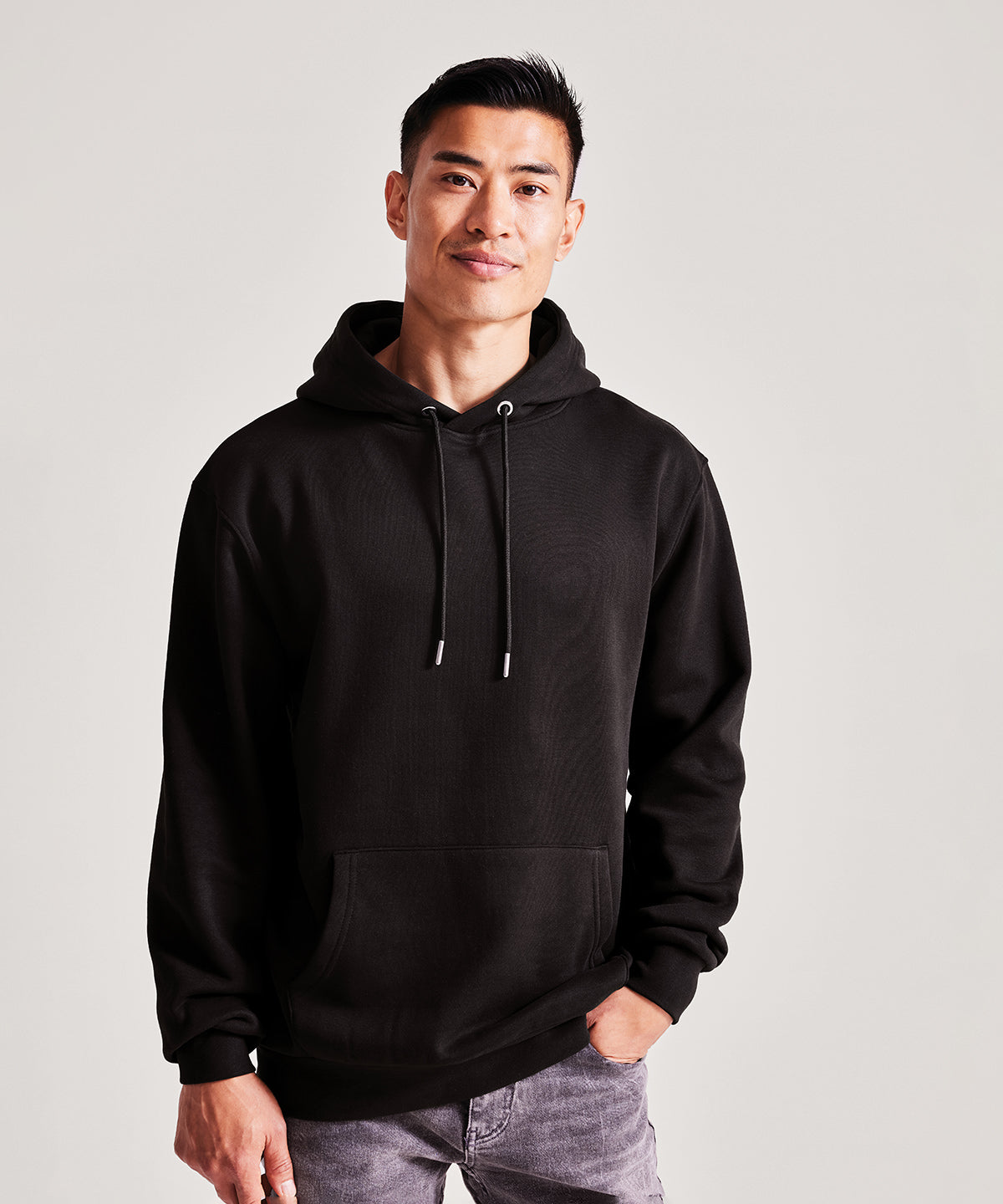 Tryck din logga på Hoodies från Anthem - Anpassa Anthem - Studio Hoodie i färgen för företag, föreningar och privatpersoner