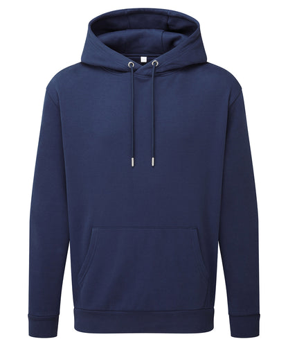 Tryck din logga på Hoodies från Anthem - Anpassa Anthem - Studio Hoodie i färgen Marinblå för företag, föreningar och privatpersoner