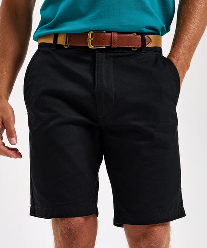 Tryck din logga på Shorts från Asquith & Fox - Anpassa Chino shorts i färgen för företag, föreningar och privatpersoner