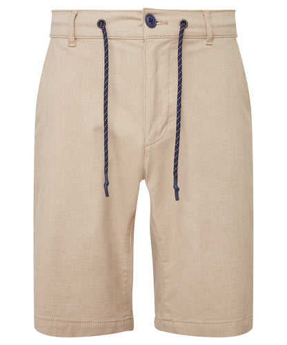 Tryck din logga på Shorts från Asquith & Fox - Anpassa Chino-shorts för vardagsbruk för herrar i färgen Naturligt för företag, föreningar och privatpersoner