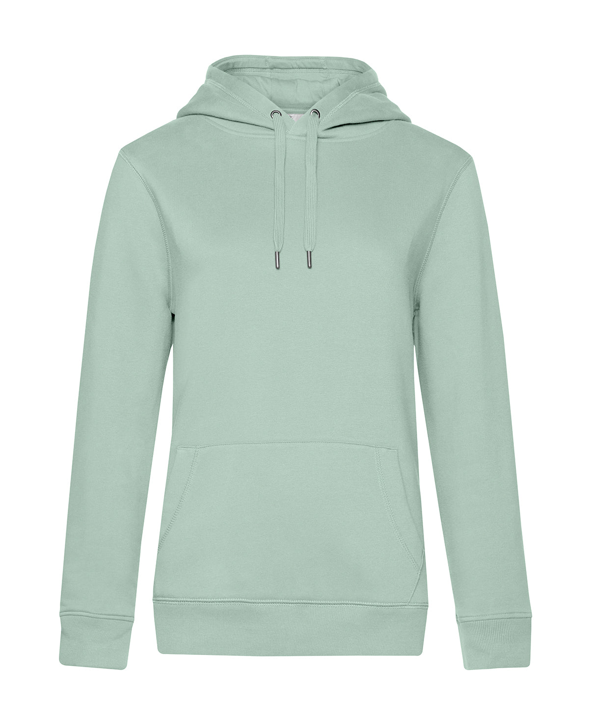 Tryck din logga på Hoodies från B&C Collection - Anpassa B&C Collection - Queen Hoodie i färgen Mellan grön för företag, föreningar och privatpersoner