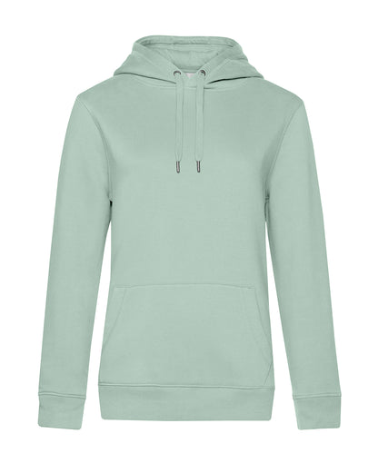 Tryck din logga på Hoodies från B&C Collection - Anpassa B&C Collection - Queen Hoodie i färgen Mellan grön för företag, föreningar och privatpersoner