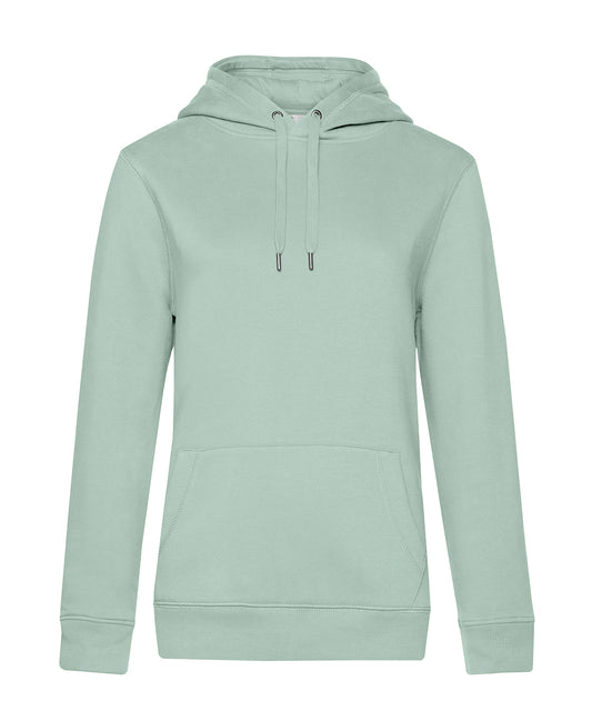 Tryck din logga på Hoodies från B&C Collection - Anpassa B&C Collection - Queen Hoodie i färgen Mellan grön för företag, föreningar och privatpersoner