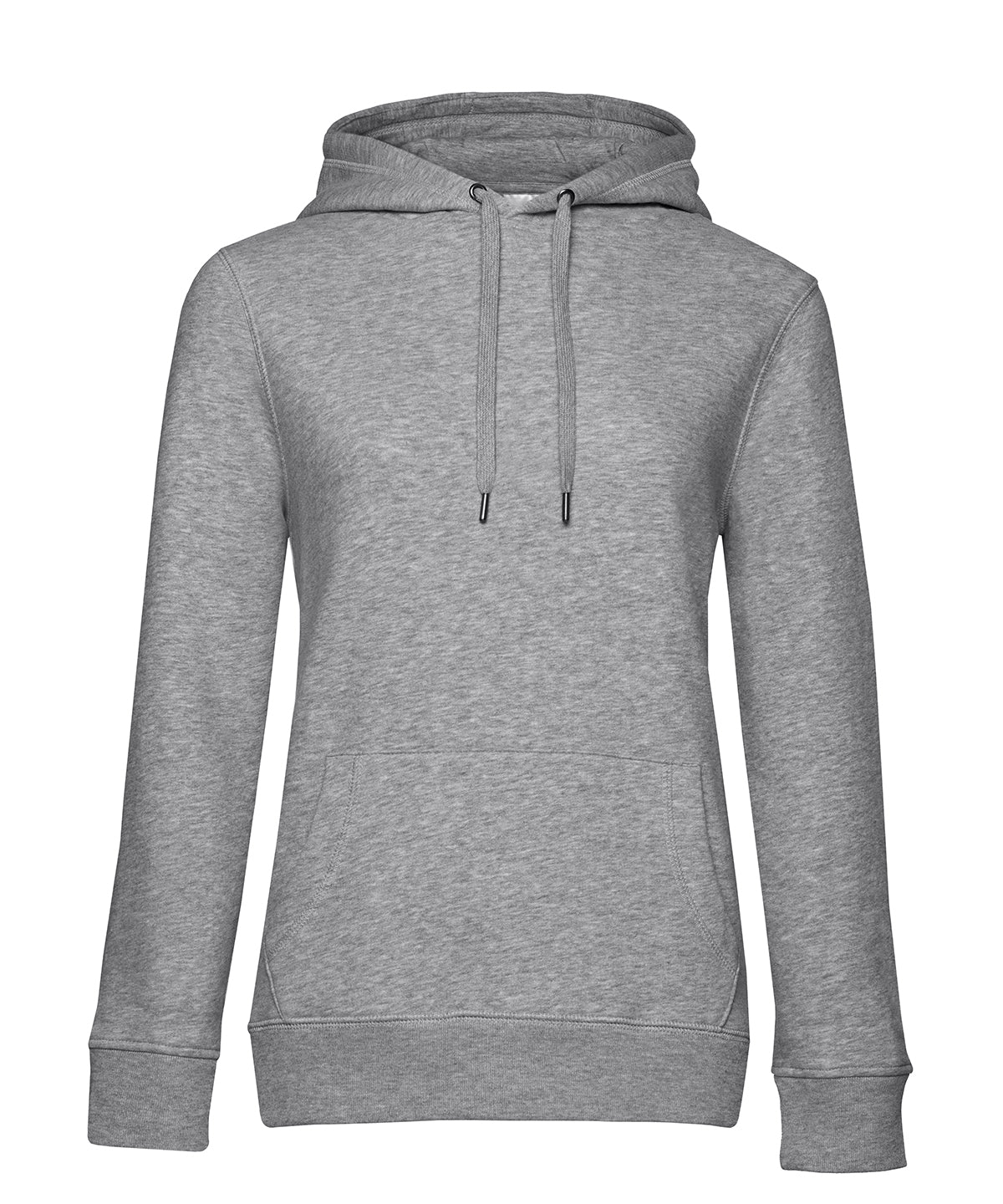 Tryck din logga på Hoodies från B&C Collection - Anpassa B&C Collection - Queen Hoodie i färgen Ljunggrå för företag, föreningar och privatpersoner