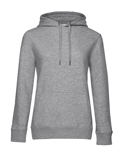 Tryck din logga på Hoodies från B&C Collection - Anpassa B&C Collection - Queen Hoodie i färgen Ljunggrå för företag, föreningar och privatpersoner