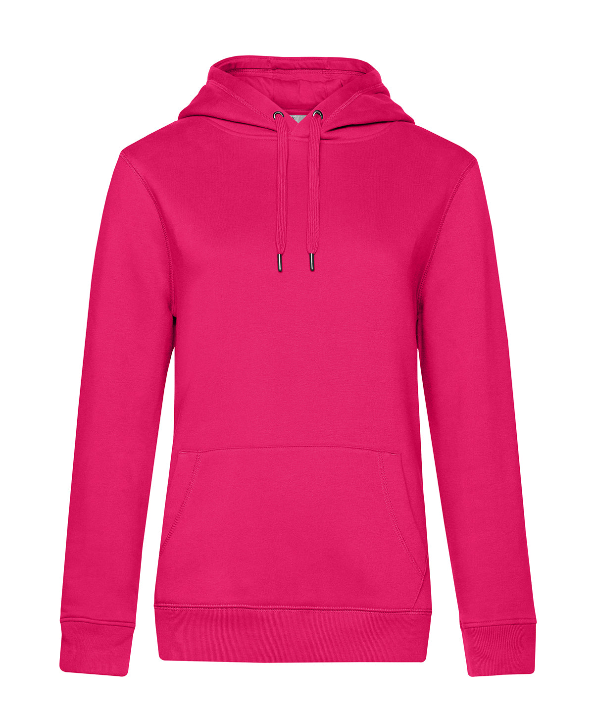 Tryck din logga på Hoodies från B&C Collection - Anpassa B&C Collection - Queen Hoodie i färgen Mellanrosa för företag, föreningar och privatpersoner