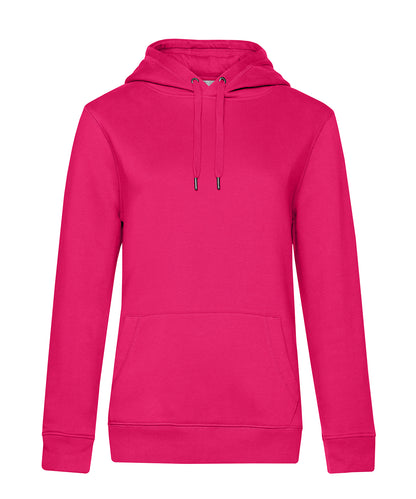 Tryck din logga på Hoodies från B&C Collection - Anpassa B&C Collection - Queen Hoodie i färgen Mellanrosa för företag, föreningar och privatpersoner